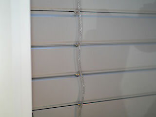 Lamelle Raffstoren geschlossen