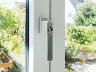 Terrassentür, verschließbar