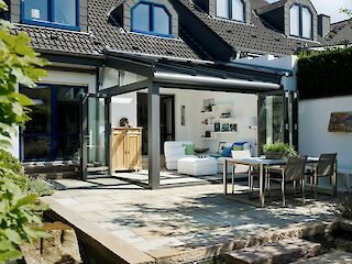 Wintergarten von außen