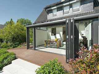 Wintergarten geöffnet