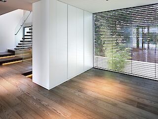 Raffstoren von innen