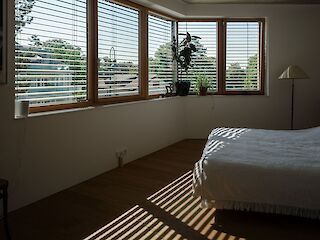 Raffstoren geöffnet